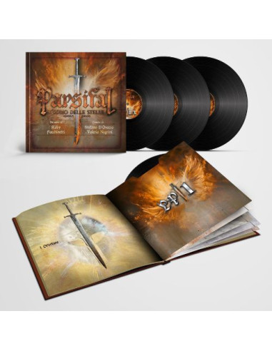Facchinetti Roby - Parsifal - L'Uomo Delle Stelle Triplo Vinile Nero Con Libro