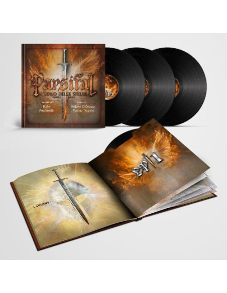 Facchinetti Roby - Parsifal - L'Uomo Delle Stelle Triplo Vinile Nero Con Libro Facchinetti Roby - Parsifal - L'Uomo Delle Stelle Triplo Vinile Nero Con Libro