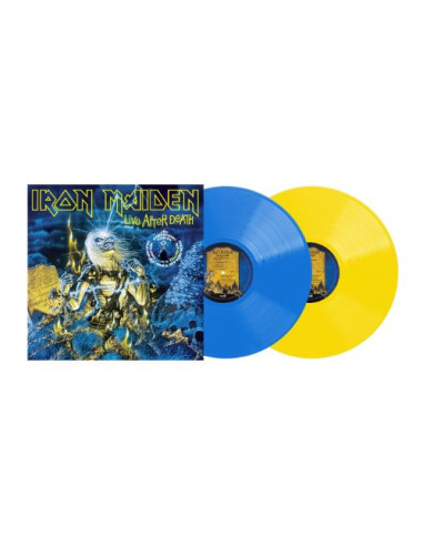 Iron Maiden - Live After Death - 40Th Anniversary Limited Edition Vinile Giallo E Blu