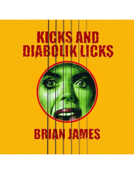 James, Brian - Kicks And Diabolik Licks (Yellow Vinyl) James, Brian - Kicks And Diabolik Licks (Yellow Vinyl)