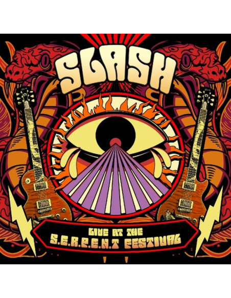 Slash - Live At The S.E.R.P.E.N.T. Festival (2Cd / Blu Ray) - (CD) Slash - Live At The S.E.R.P.E.N.T. Festival (2Cd / Blu Ray) - (CD)