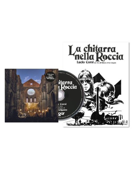 Corsi Lucio - La Chitarra Nella Roccia Lucio Corsi Dal Vivo All'Abbazia Di San Galgano - (CD)