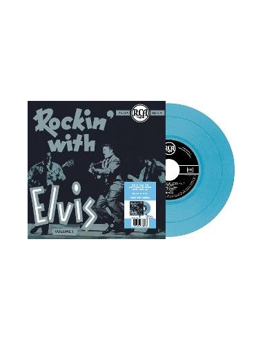 Presley Elvis - Ep Etranger n.19 - Rockin' With Elvis (Volume I) (Belgium) (7 Vinyl Blue)