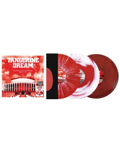 Tangerine Dream - Place Des Arts, Montreal April 1977 (Vinyl Red White Marble and Splatter (Black Friday 2025)