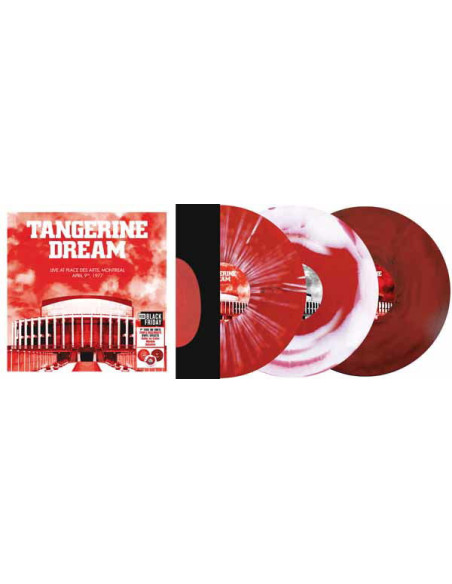 Tangerine Dream - Place Des Arts, Montreal April 1977 (Vinyl Red White Marble and Splatter (Black Friday 2025) Tangerine Dream - Place Des Arts, Montreal April 1977 (Vinyl Red White Marble and Splatter (Black Friday 2025)