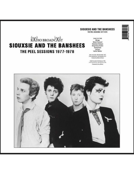 Siouxsie And The Banshees - The Peel Sessions 1977-1978 Siouxsie And The Banshees - The Peel Sessions 1977-1978