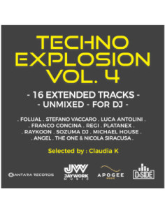 Compilation - Techno Explosion Vol.4 - (CD)