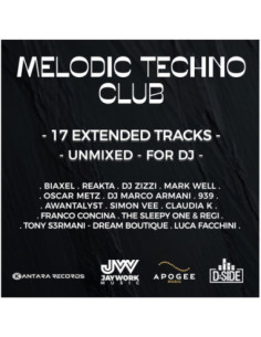 Compilation - Melodic Techno Club - (CD)