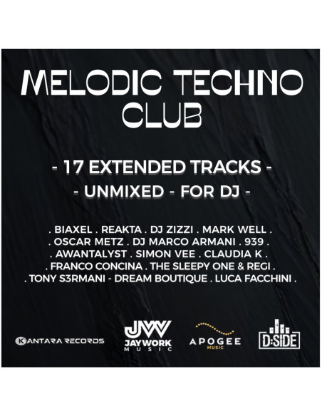 Compilation - Melodic Techno Club - (CD)