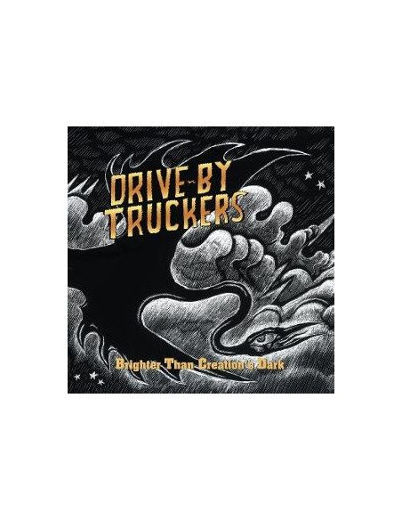 Drive-By Truckers - Brighter Than Creation's Dark - 2Lp Amber vinyl Ltd. Ed.