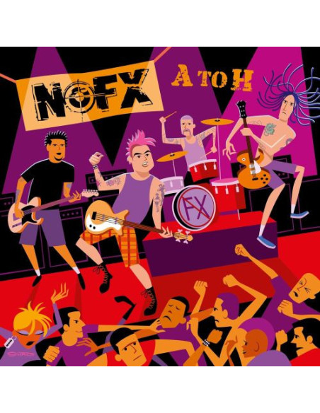 Nofx - A To H (Transparent Magenta Vinyl)