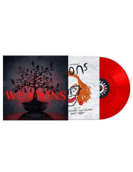 RYAN HAYS HOLLADAY ZACH CREGGER - Weapons (O.S.T.) Metallic Red Gold Swirl