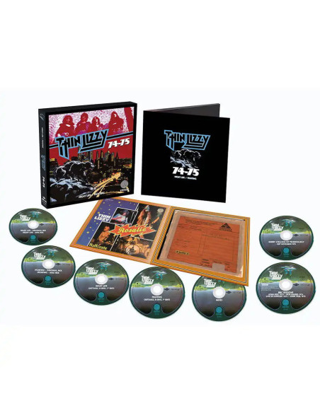 Thin Lizzy - Nightlife, Fighting (Box 7 Cd) - (CD)