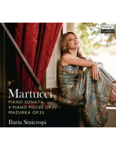 Ilaria Sinicropi Piano - Piano Sonata, 4 Piano Pieces Op. 31, Maz - (CD)
