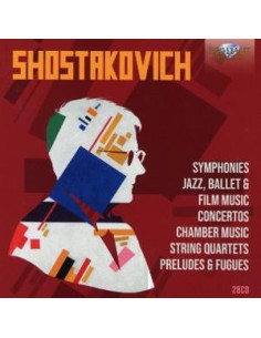 National Symphony Orchestra Of Ukraine: - Shostakovich Collection (Box 28 Cd) - (CD)