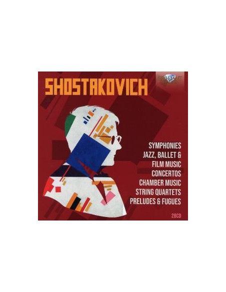 National Symphony Orchestra Of Ukraine: - Shostakovich Collection (Box 28 Cd) - (CD)