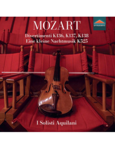 I Solisti Aquilani Daniele Orlando, Concertmaster - Divertimenti K136, K137, K138 Eine Kleine Nachtmusik K525 - (CD)