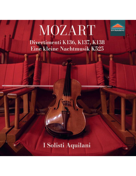 I Solisti Aquilani Daniele Orlando, Concertmaster - Divertimenti K136, K137, K138 Eine Kleine Nachtmusik K525 - (CD)