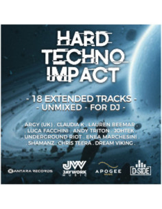 Compilation - Hard Techno Impact - (CD)