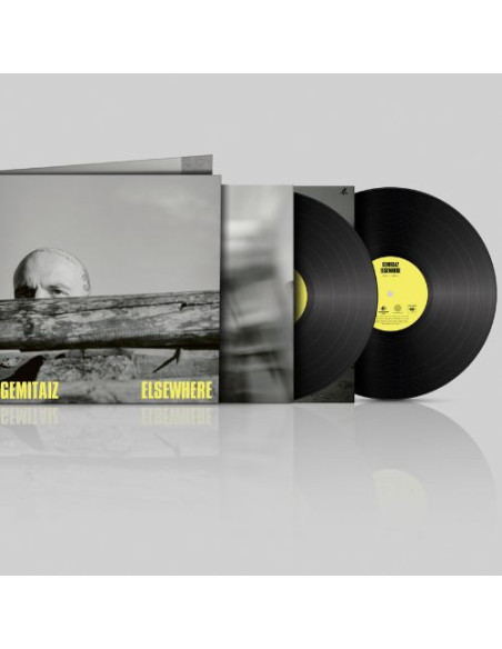 Gemitaiz - Elsewhere - Doppio Lp Black and White Version (Alternative Cover)