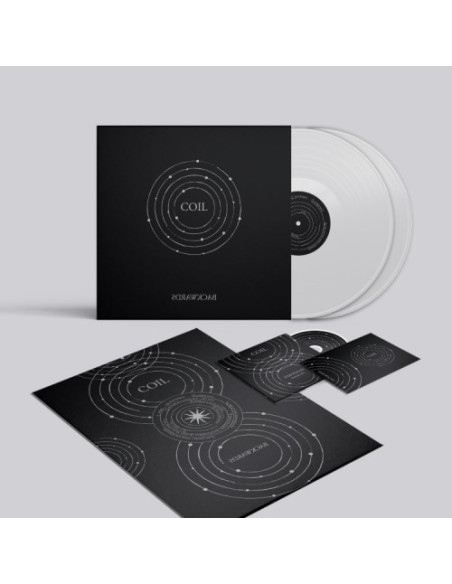 Coil - Backwards - 10Th Anniversary Cold Whit' Colour Vinyl