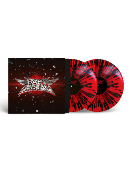 Babymetal - Babymetal 2 LP Red and Black Splatter Gatefold Sleeve Black Paper Inners
