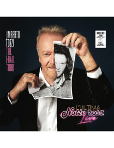 Tozzi Umberto - L'Ultima Notte Rosa Live (2 Vinili Colorati T-Shirt, Plettro Autografato,Spilla)