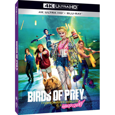 Birds Of Prey E La Fantasmagorica Rinascita Di Harley Quinn (4K Ultra HD + Blu Ray)
