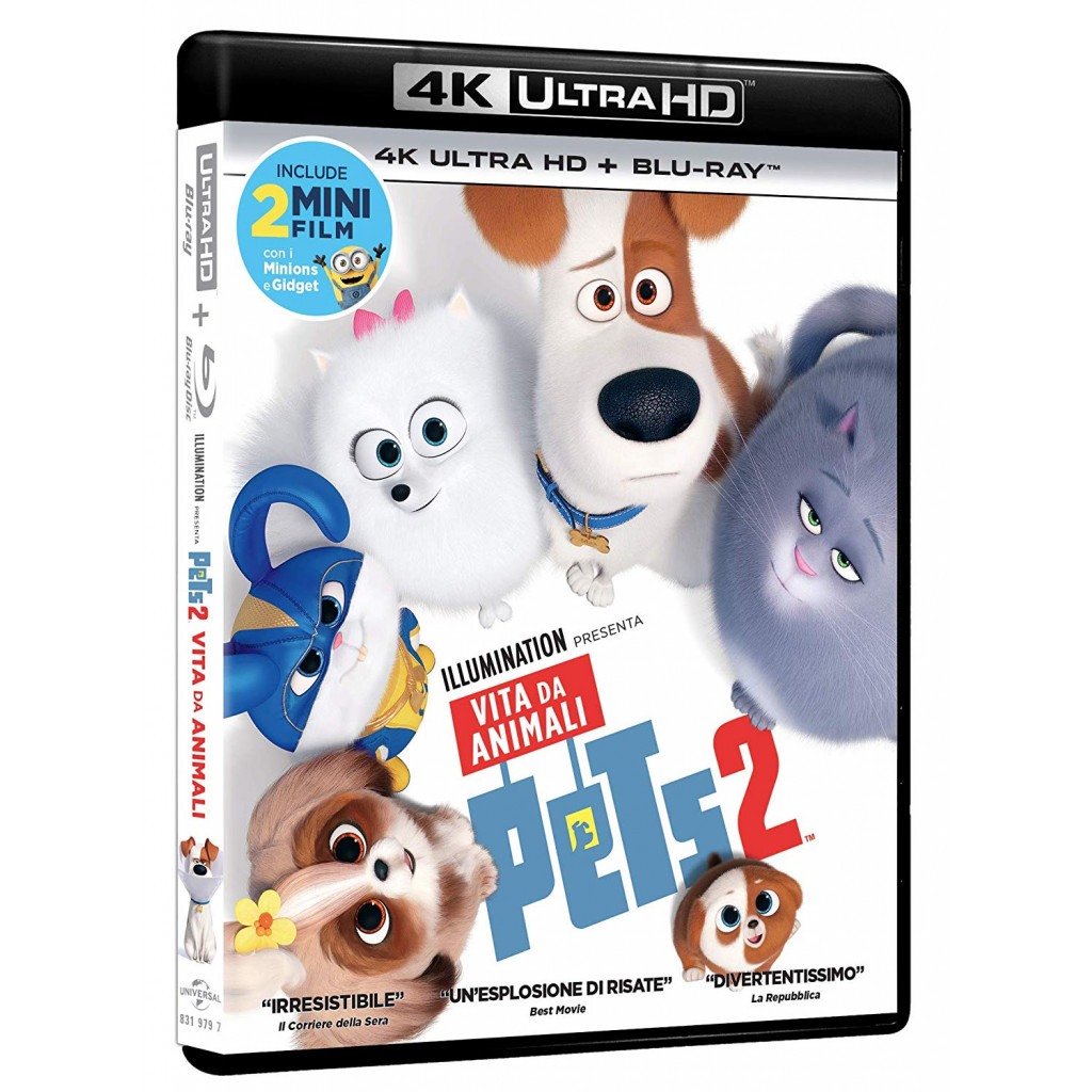 Pets 2 - Vita Da Animali (4K Ultra HD + Blu Ray)