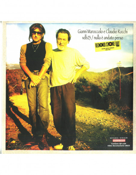 Maroccolo Gianni and Rocchi Claudio - Vdb23, Nulla e Andato Perso (180 Gr. Vinyl Black Limited Edt.) (Rsd 2020)