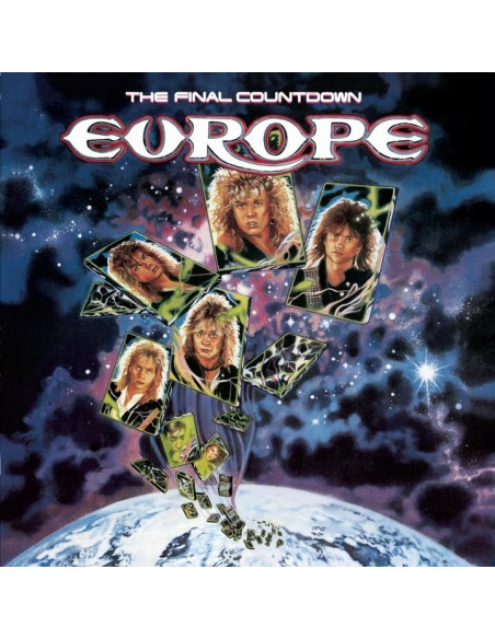 Europe - The Final Countdown (Ex-Us Vinyl Blue Splatter)