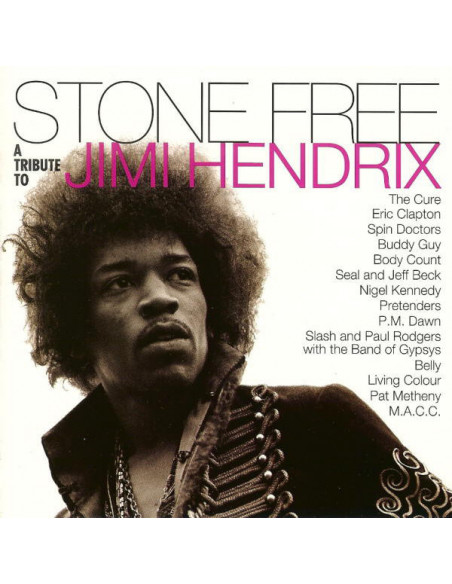 Compilation - Stone Free: A Tribute To Jimi Hendrix (Vinyl Transparent,Black)(Indie Exclusive)