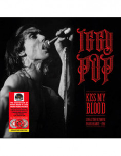 Pop Iggy - Kiss My Blood Live In Paris 199 (Vinyl Red & White Splatter Limited) (Rsd 2020)