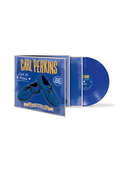 Perkins Carl - Live In Paris The Last European Concert (Vinyl Blue Limited Edt.) (Rsd 2020)