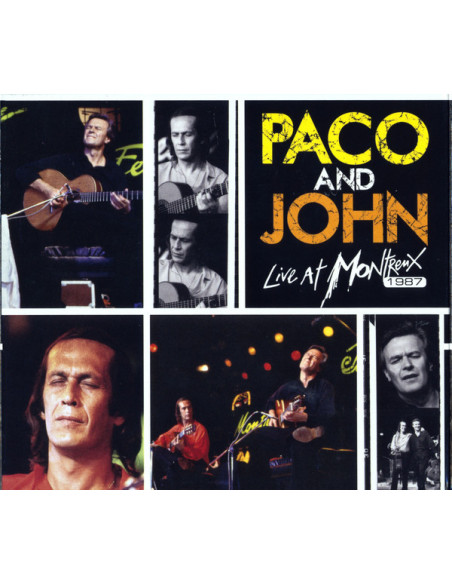 De Lucia Paco and Mclaughlin John - Paco And John Live At Montreux 1987 (Yellow, Orange Vinyl)