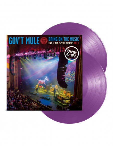 Gov'T Mule - Bring On The Music Live At The Capitol Theatre Vol 1 (Purple Vinyl + Download)