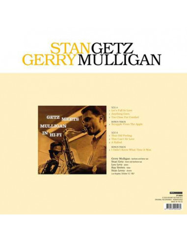 Getz Stan and Mulligan Gerry - Getz...
