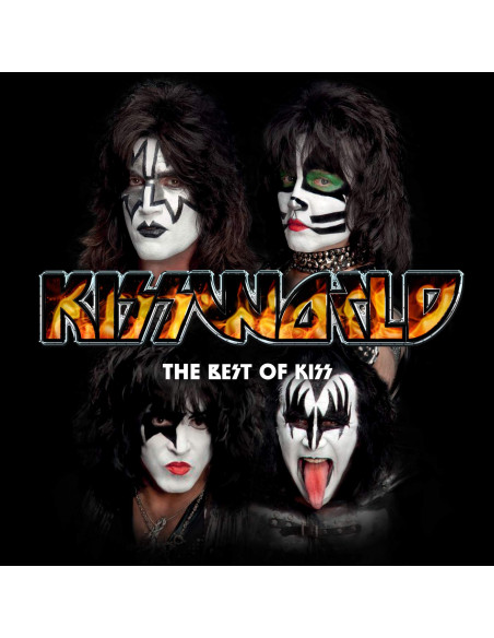 Kiss - Kissworld - The Best Of Kiss (Black Vinyl)