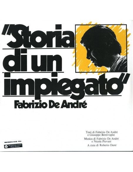 De Andre' Fabrizio - Storia Di Un Impiegato