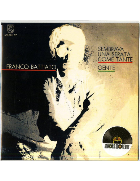 Battiato Franco - Sembrava Una Serata Come Tante,Gente (Lp 7")(Rsd 2016)