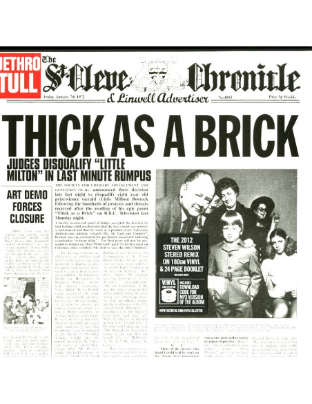 Jethro Tull - Thick As A Brick (Steven Wilson Mix)