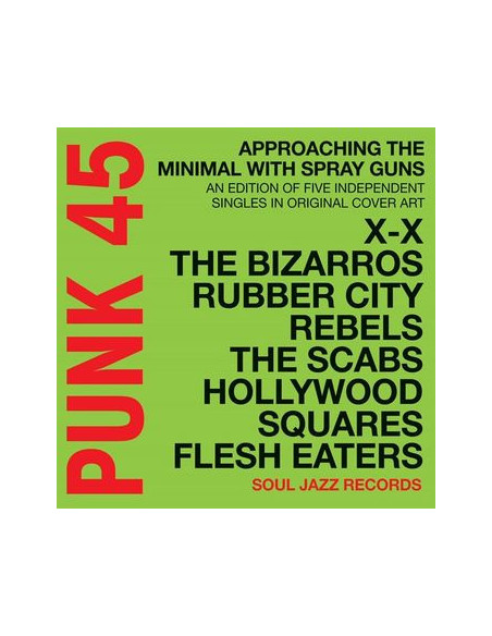 Compilation - Punk 45 Approaching The Minimal With Spray Guns 7" (Rsd18)