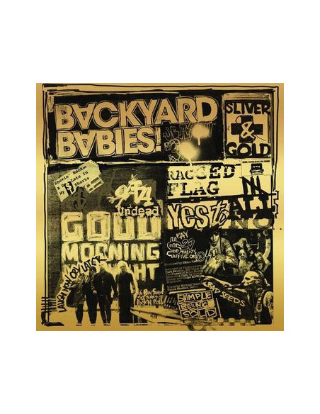 Backyard Babies - Sliver And Gold (Black Lp)