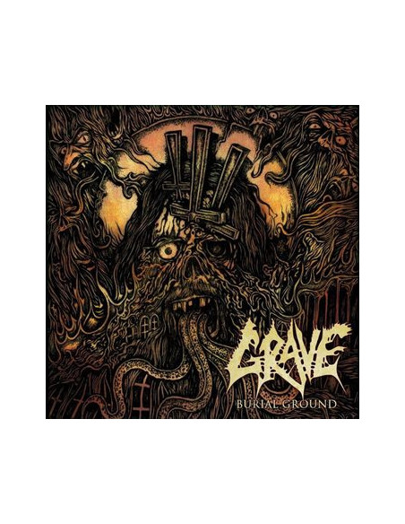 Grave - Burial Ground (Re-Issue 2019 Vinile Black)