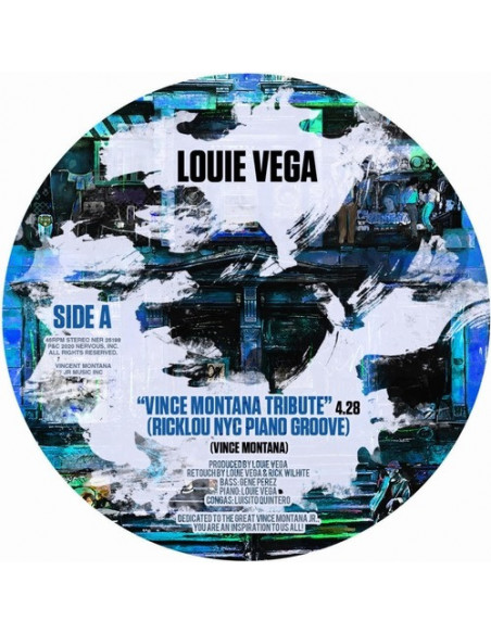 Louie Vega - Vince Montana Tribute Ricklou Retouch (Vinyl Yellow)