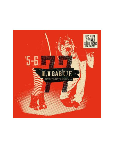 Ligabue - 77 Singoli (Lp 5 + Lp 6) (180 Gr. Vinile Avorio)
