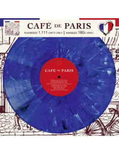 Compilation - Cafè De Paris (180 Gr. Vinyl Blue Marbled Limited Edition)