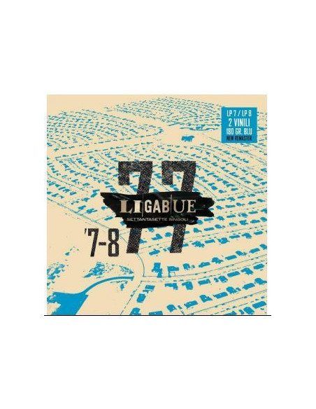 Ligabue - 77 Singoli (Lp 7 + Lp 8) (180 Gr. Vinile Blu)