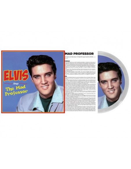 Presley Elvis - Sings The Mad Professor (Vinyl Clear Picture Disc Limited Edt.) (Rsd 21)