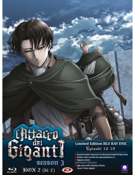 L'Attacco Dei Giganti-Seas.03 Box n.02 (Ep.13-22) (Ltd. Edit.) (Blu Ray)